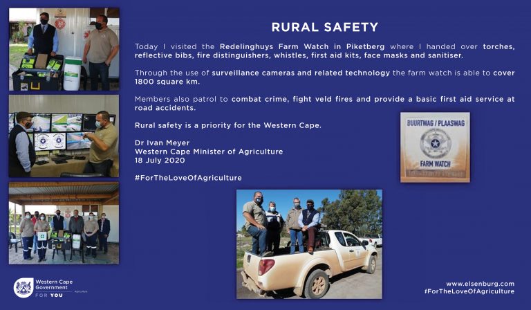 Rural Safety – Western Cape Department of Agriculture