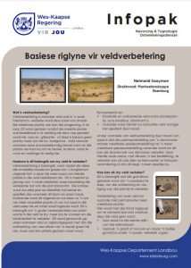 Infopak: Basiese riglyne vir veldverbetering