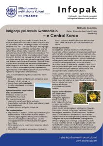 Infopack: Veld management_Central Karoo_Xhosa