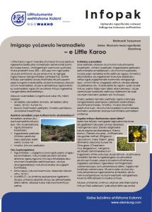 Infopack: Veld management_Little Karoo_Xhosa