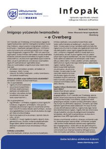 Infopack: Veld management_Overberg_Xhosa
