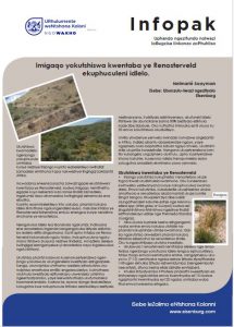 Infopak: Burning Mountain Renosterveld Xhosa