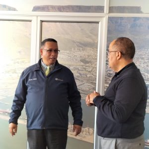 Minister Meyer and TPT Western Cape Executive Oscar Borchards