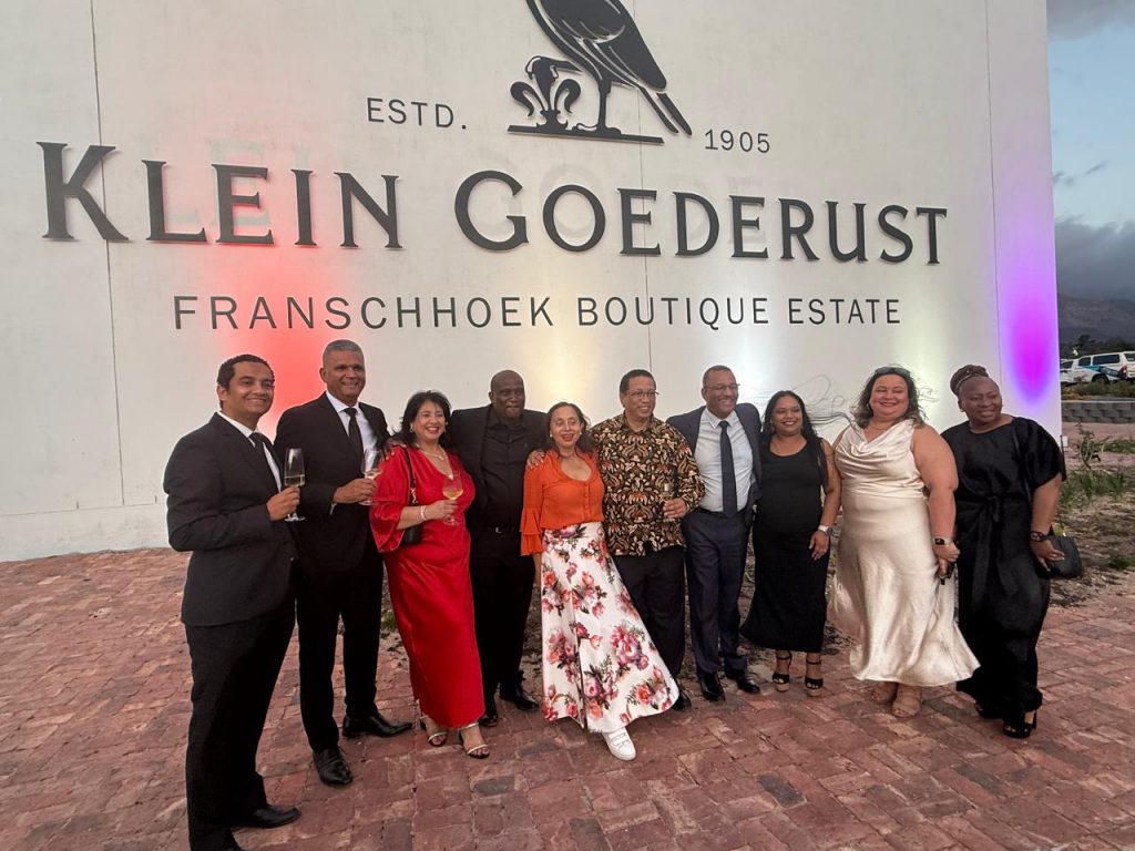Group Photo at Klein Goederust Boutique Wine Estate